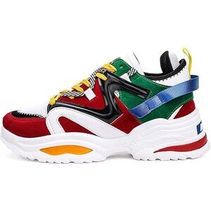 EAF Fashion Multicolor Sneakers Size 6